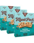 Munk Pack Chewy Granola Bar, Coconut Cocoa Chip | 1g Sugar, 4g Plant Based Protein, Low Carb & Keto Friendly | Gluten Free, Non GMO, Erythritol Free Breakfast & Snack Bars | 12 Pack