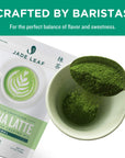 Jade Leaf Organic Matcha Latte Mix - Cafe Style Sweetened Blend - Sweet Matcha Green Tea Powder (5.3 Ounce)