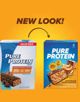 Pure Protein Bars, High Protein, Nutritious Snacks to Support Energy, Low Sugar, Gluten Free, Variety Pack, 1.76 oz Pack of 18 (Packaging May Vary)