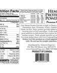 Natural Zing Hemp Protein Powder (Raw, Premium) 8 oz