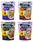 Seven Sundays Muesli Cereal Variety Pack - 4 Count, 12 Oz Bag - Certified Gluten Free Muesli - Non GMO, No Refined Sugar and Kosher