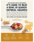 Quaker, Oatmeal Squares, Honey Nut, 14.5 Oz