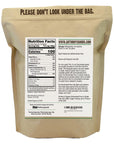 Anthony's Organic Buckwheat Flour, 3 lb, Grown in USA, Gluten Free, Vegan