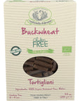 rustichella d'abruzzo Organic Gluten Free Buckwheat Tortiglioni, 8.8 Ounce (Pack of 3)