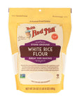 Bob's Red Mill Gluten Free White Rice Flour, 24 Ounce (Pack of 4)